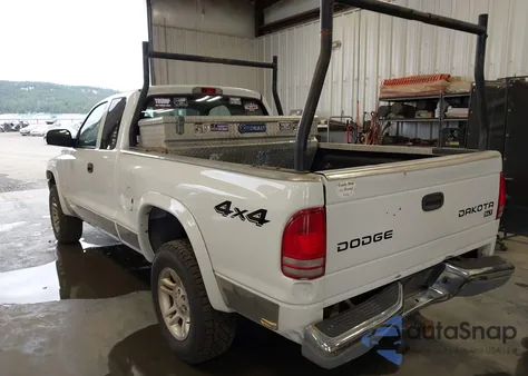 2004 Dodge Dakota Slt z USA, uszkodzony, nr VIN 1D7HG42N84S622649